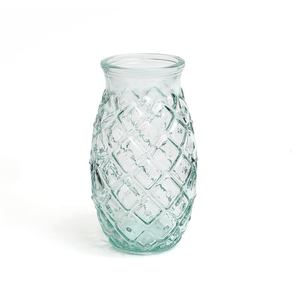 Ananasglas - Blau - L