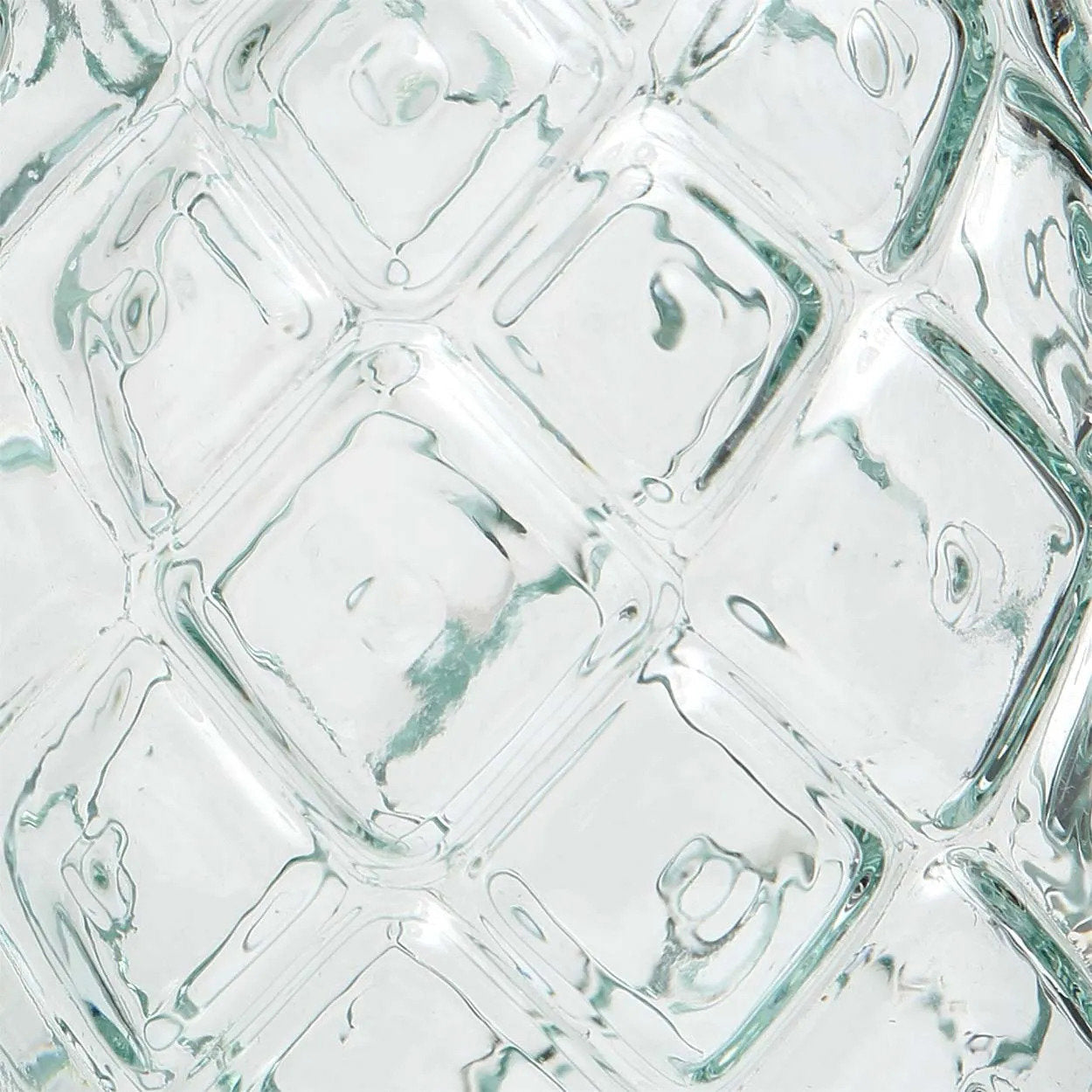 Ananasglas - Blau - L