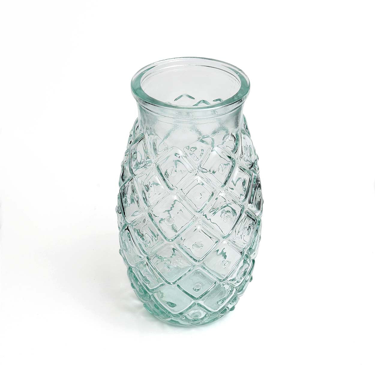 Ananasglas - Blau - L