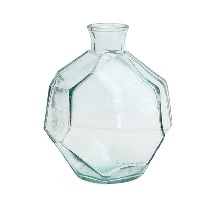 Wazon Round Origami – niebieski