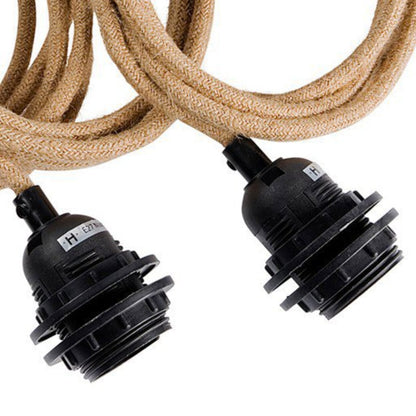 Plafondfitting — naturel, 3 fittingen