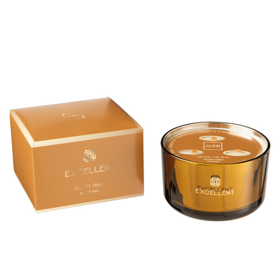 SCENTED CANDLE EXCELLENT GOLDEN HONEY OCHRE LARGE-40U