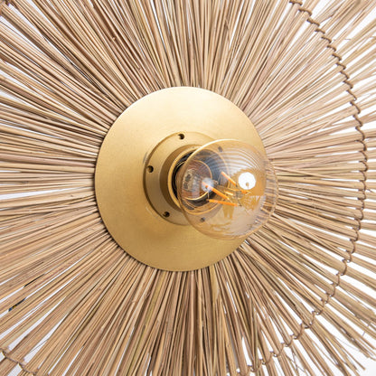 De Beausoleil Muurlamp - Goud Naturel - M