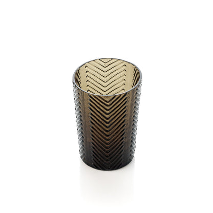 Drinkglas Herringbone – rookglas, ø6×10 cm