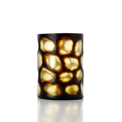 Vaas Vague Dorée – glas, honing, ø24×31 cm