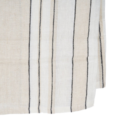 Tischdecke Provence – Natur Schwarz Weiß – 150 x 250 