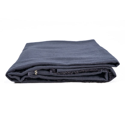 Die Toskana-Tischdecke - Schwarz Natur - 150x300