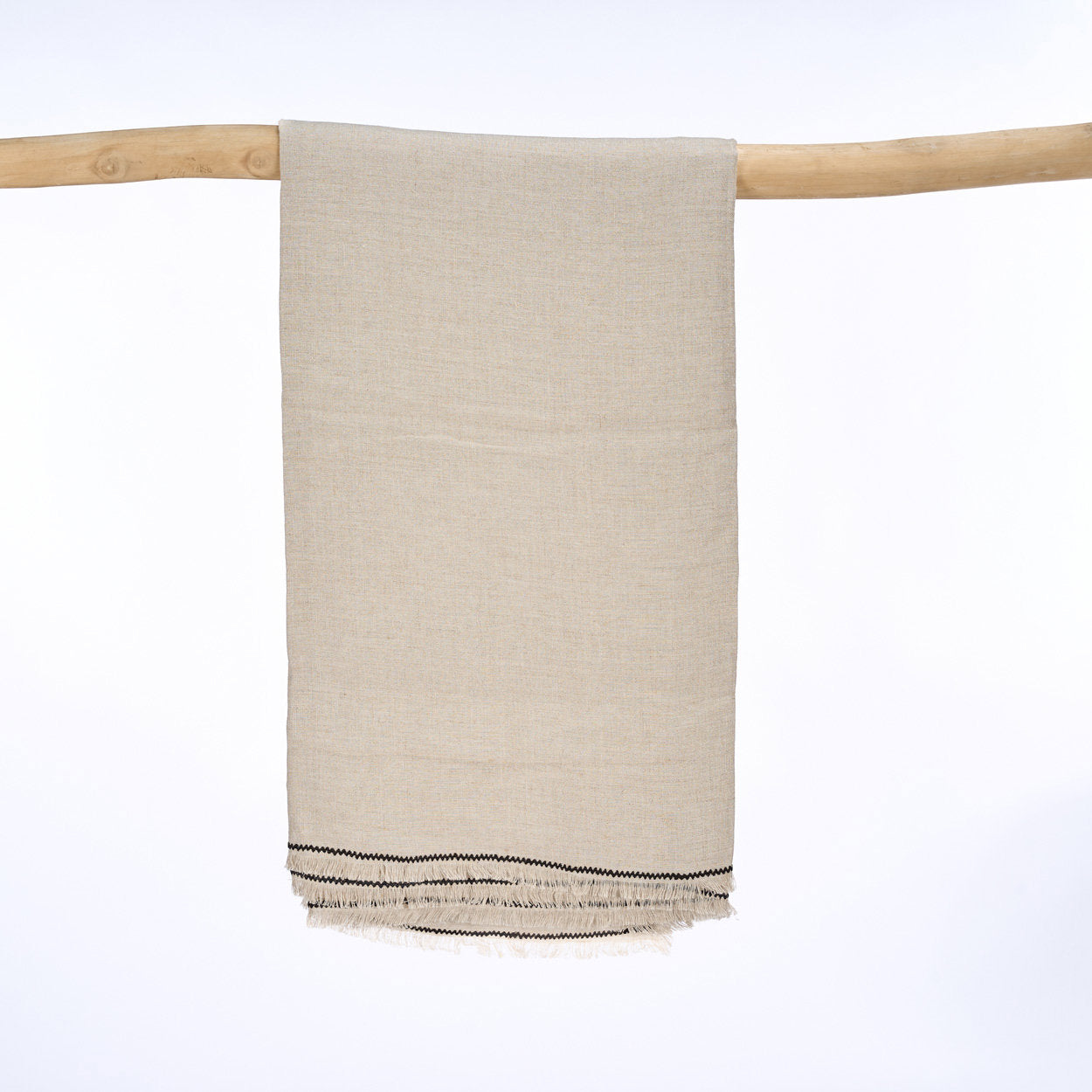 Het Tuscany Tafelkleed - Natuurlijk Zwart - 150x250