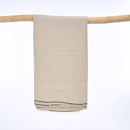 Het Tuscany Tafelkleed - Natuurlijk Zwart - 150x250