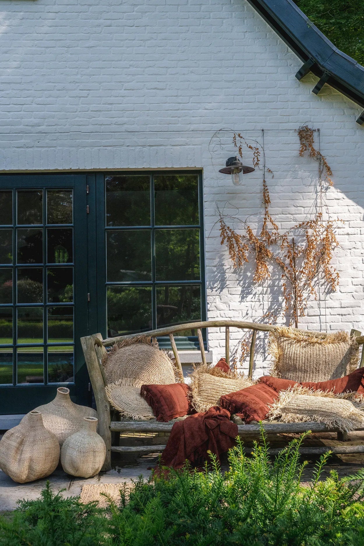 Oh My Gee Kissenbezug – Burgunderroter Samt – 35 x 100