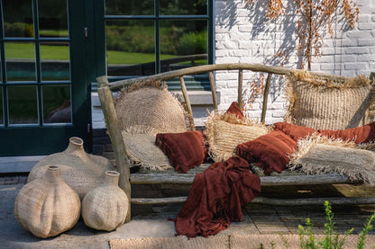 Oh My Gee Kissenbezug – Burgunderroter Samt – 35 x 100