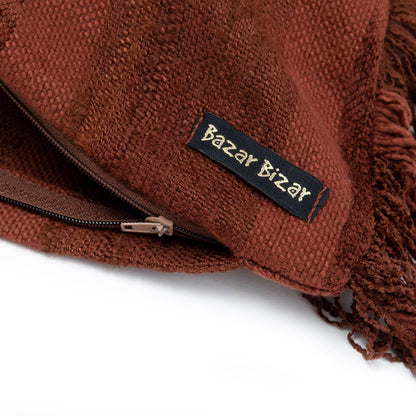 Oh My Gee Kissenbezug – Burgunderroter Samt – 60x60