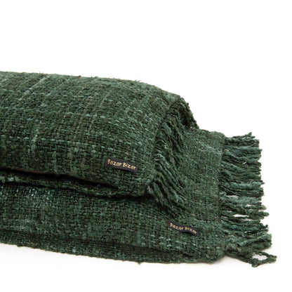 Kussenhoes Oh My Gee – katoen groen, 35x100
