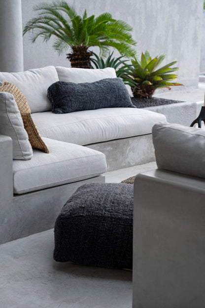 The Oh My Gee Pouffe - Black Navy_40