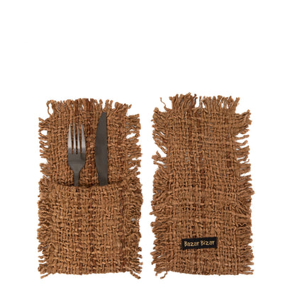 Porte-couverts Oh My Gee – marron
