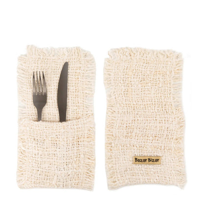 The Oh My Gee Cutlery Holder - Cream - Set of 4_40