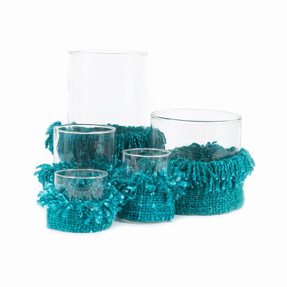Oh My Gee Kerzenhalter – Aqua – XXL