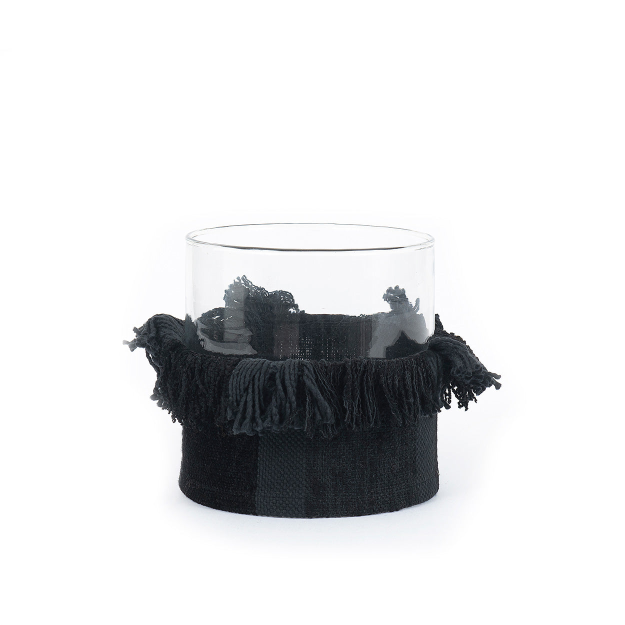The Oh My Gee Candle Holder - Black Velvet - XL