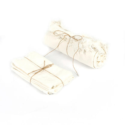 The Linen Napkin - White - Set of 4