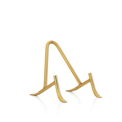 Tabletstandaard – messing, goud, 12x12x15 cm