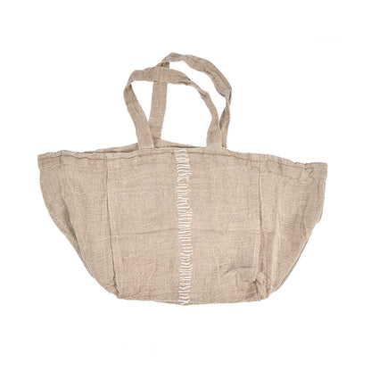 Shopper Tote-ally – linnen, naturel, 40x40 cm