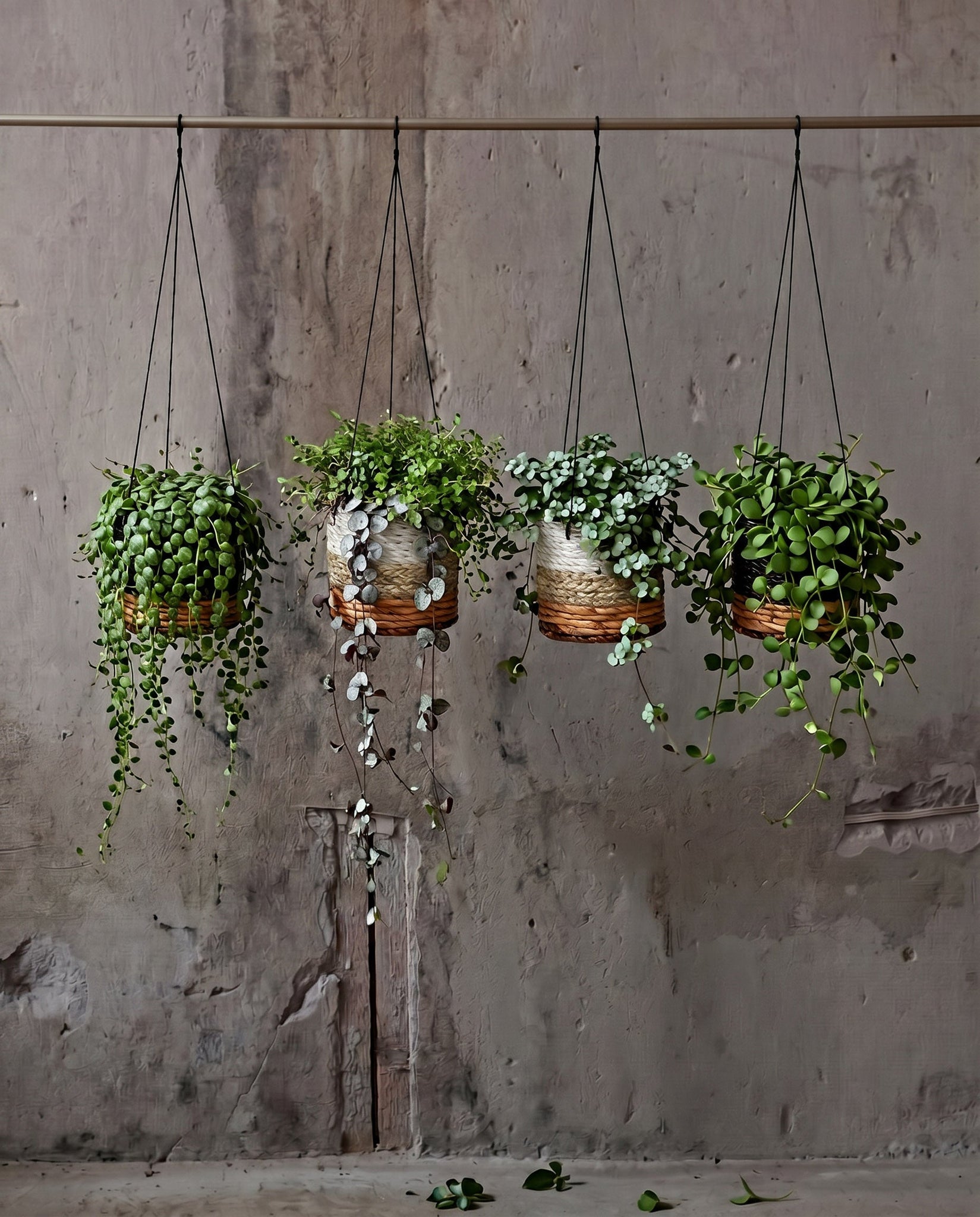 The Banana Plant Hanger - Natural White - S