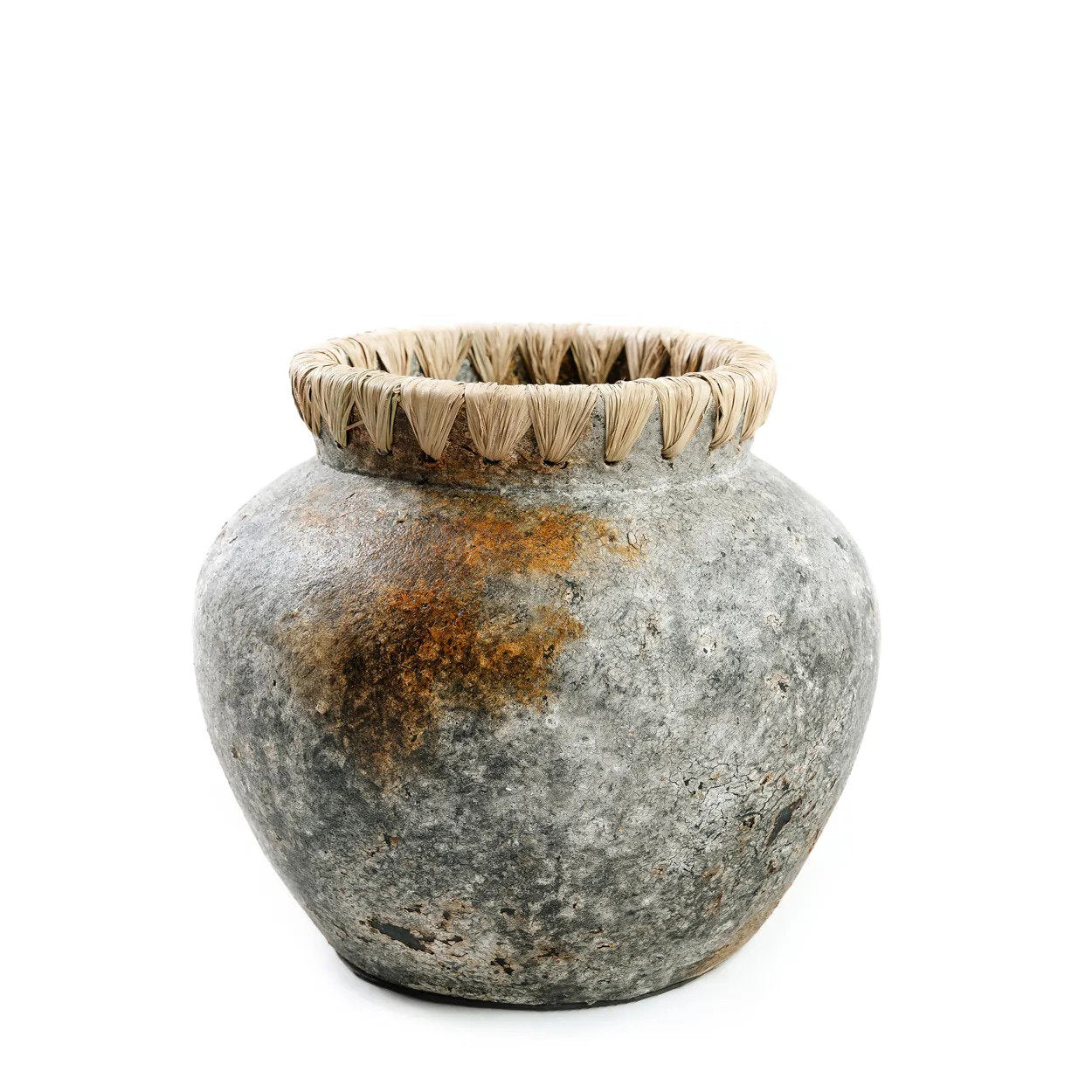 Die stilvolle Vase – Antikgrau – S