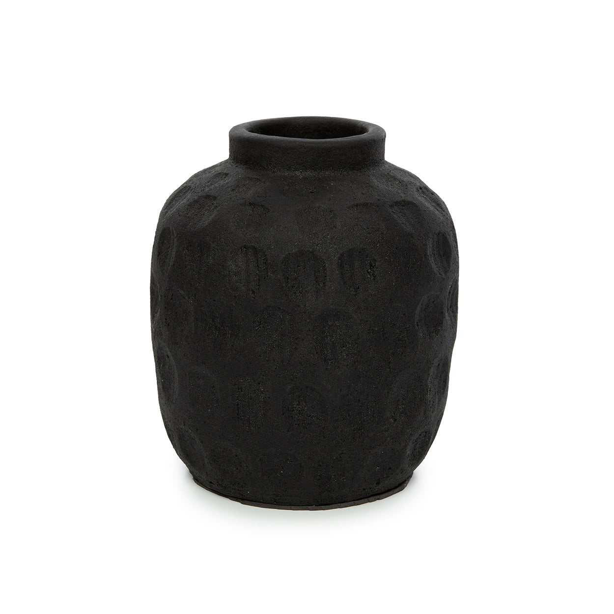 Die trendige Vase - Schwarz - M