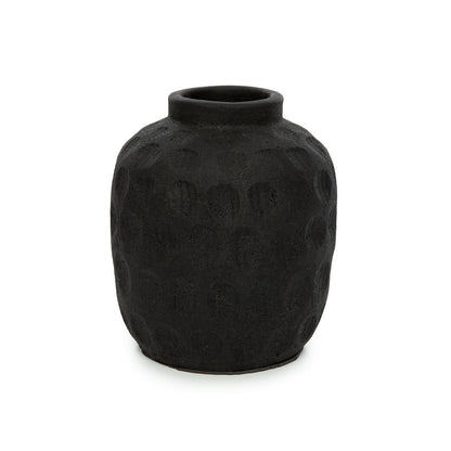 Die trendige Vase - Schwarz - M
