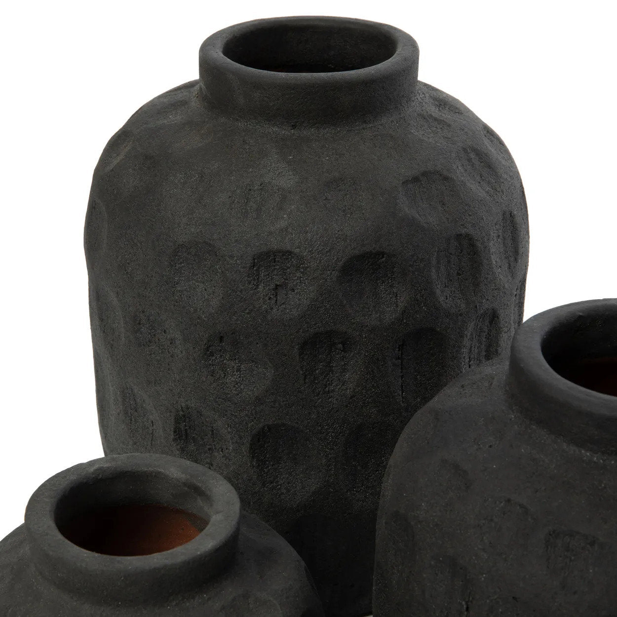 Die trendige Vase - Schwarz - M