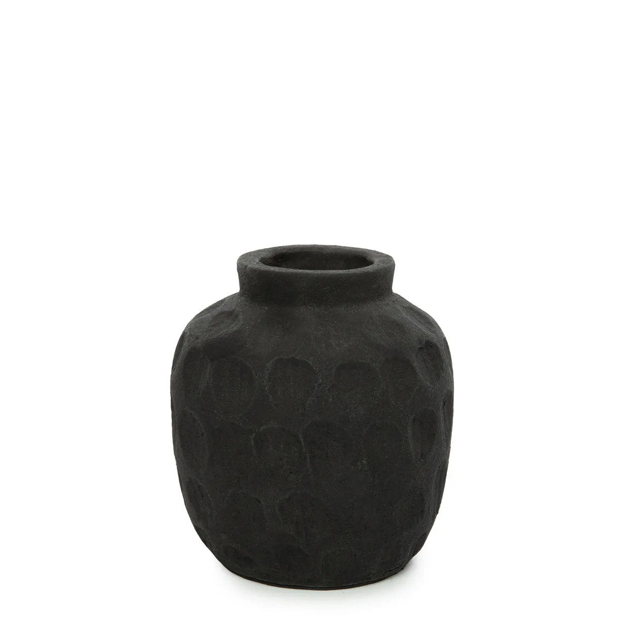 Die trendige Vase – Schwarz – S