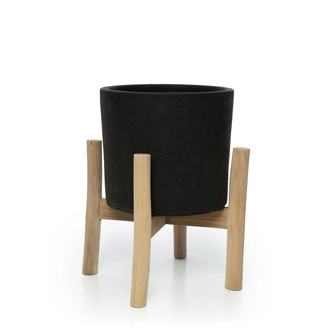 The Charcoal Low - Schwarz Natur - S