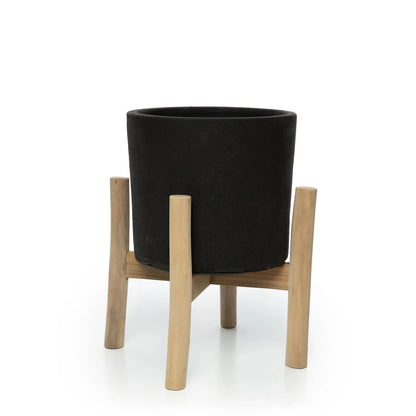 The Charcoal Low - Schwarz Natur - S