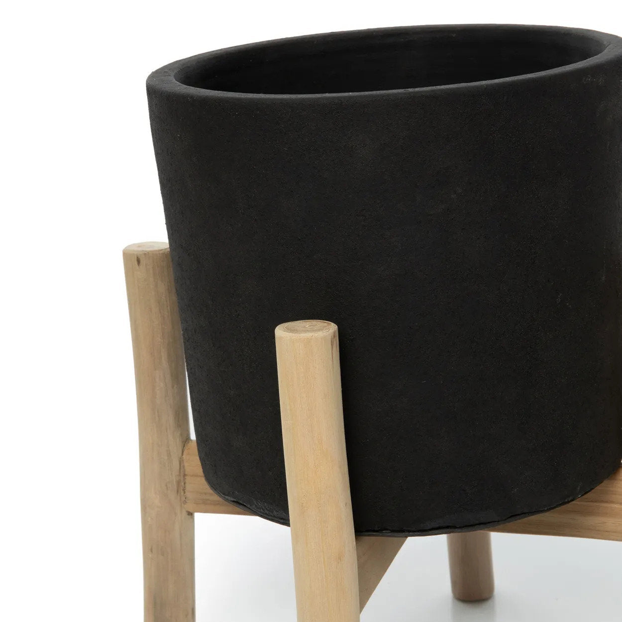 The Charcoal Low - Schwarz Natur - S