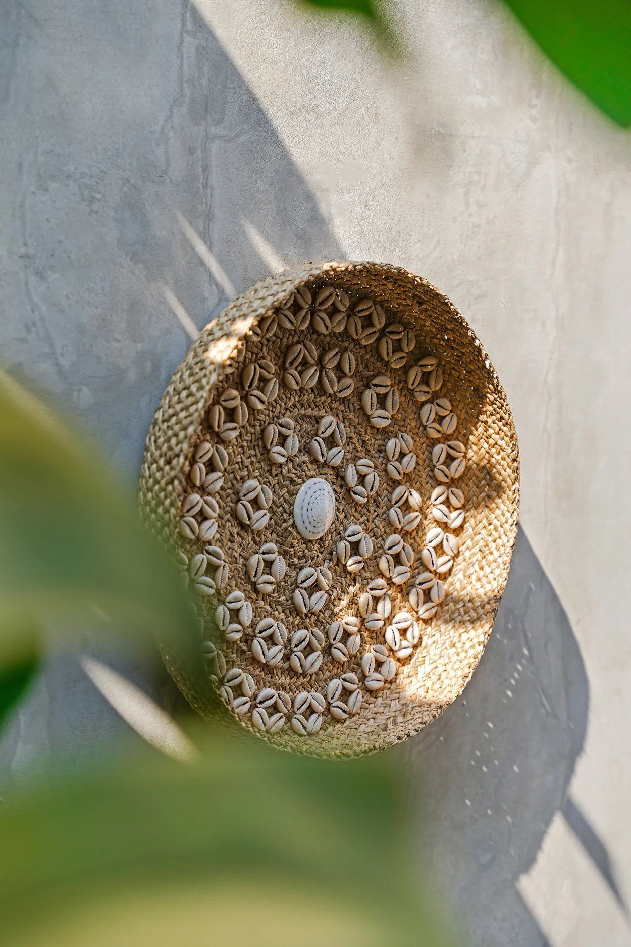 The Caribe Shell Plate - Natural White - M_40