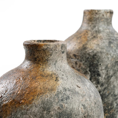 Die edle Vase – Antikgrau – S