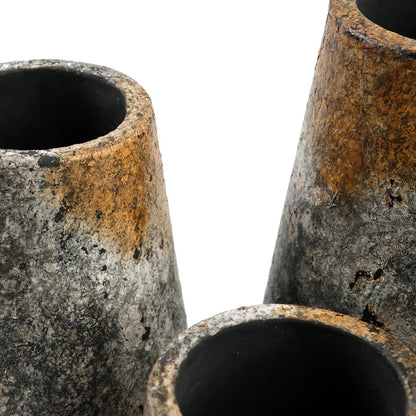 Die gruselige Vase – Antikgrau – S