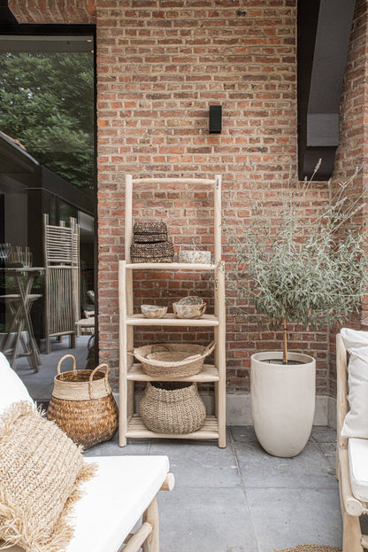 The Raffia Basket Trays - Natural - S