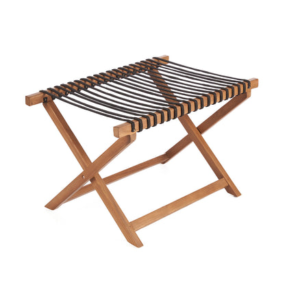 Bagagerek – teakhout, naturel, inklapbaar 55x80x50 cm