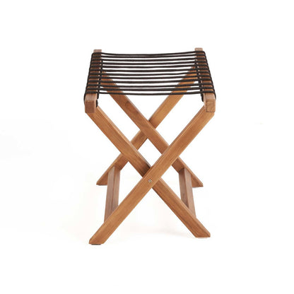 Bagagerek – teakhout naturel, 55x40x50 cm