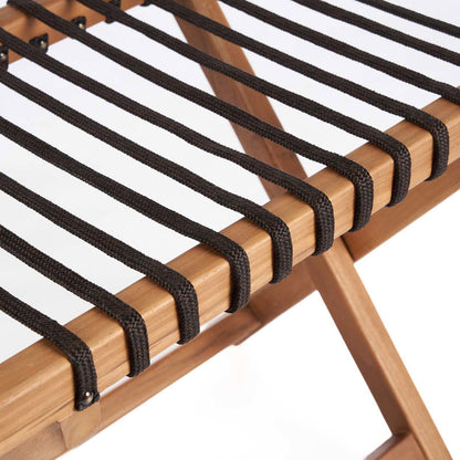 Bagagerek – teakhout naturel, 55x40x50 cm