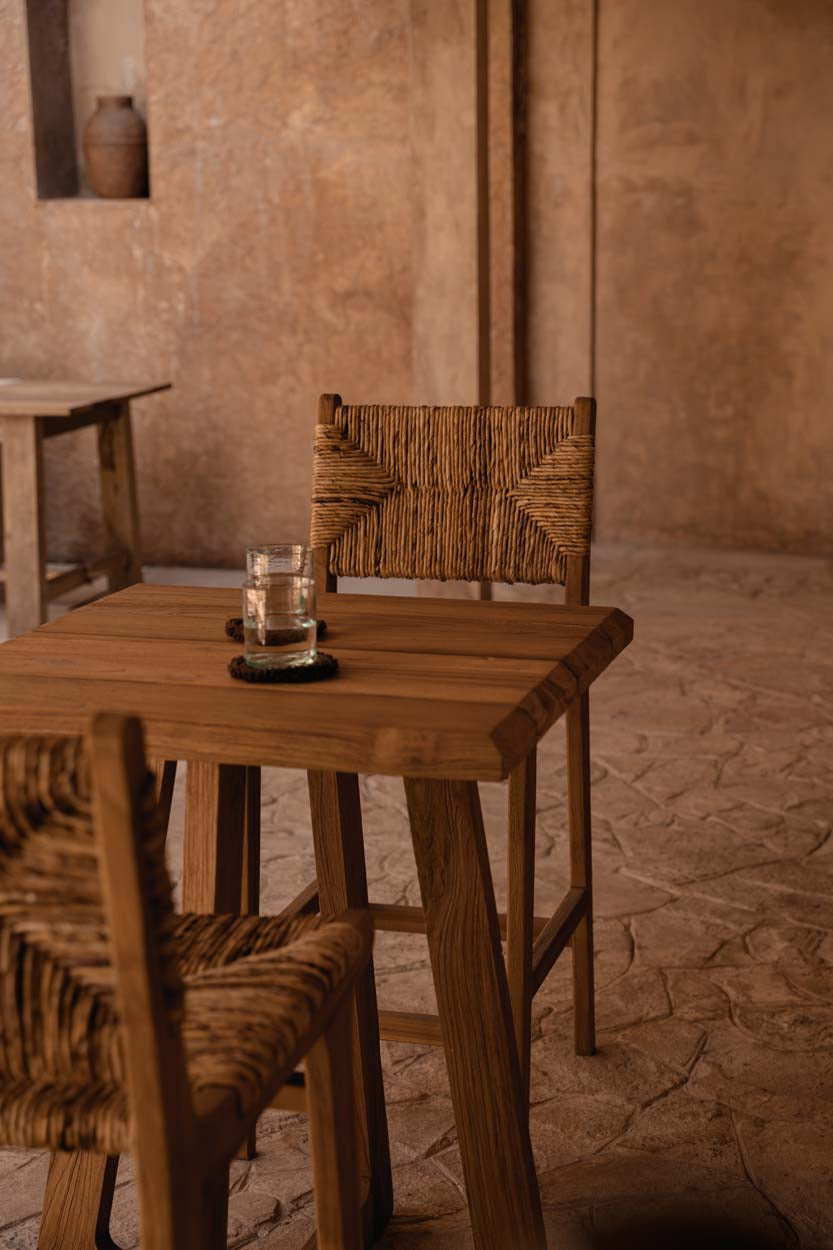 The Puquta Bar Stool - Natural - Indoor