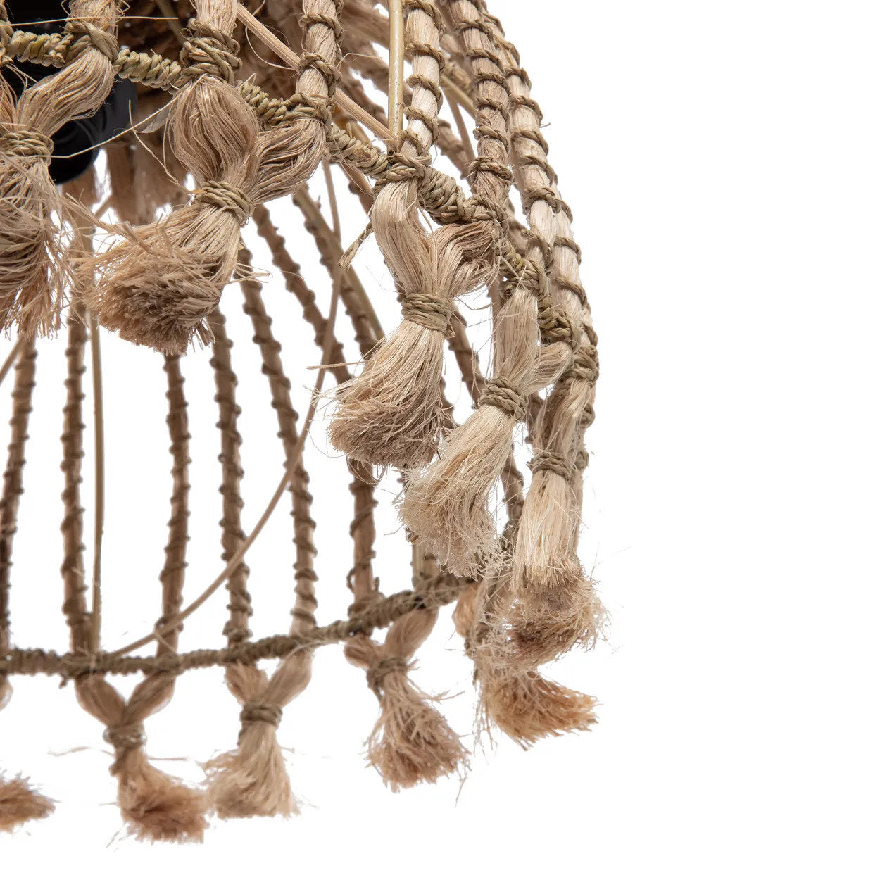 Der Abaca-Quastenanhänger – Natur – S