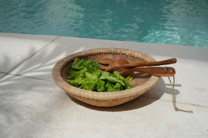 The Twisted Salad Fork - Natural