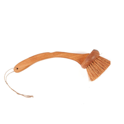 Afwasborstel Naan – teakhout, naturel, 33x9x8 cm