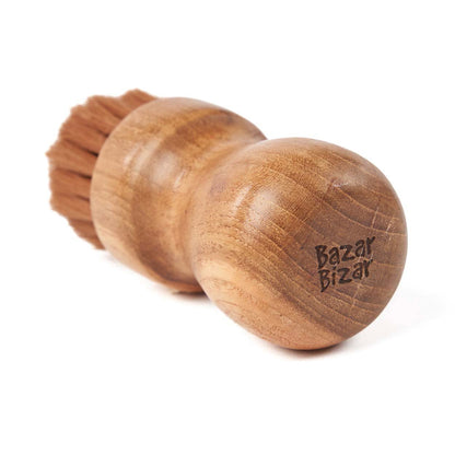 Borstel Hadya – teakhout, naturel, 5x5x11 cm