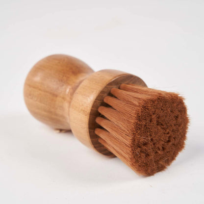 Borstel Hadya – teakhout, naturel, 5x5x11 cm