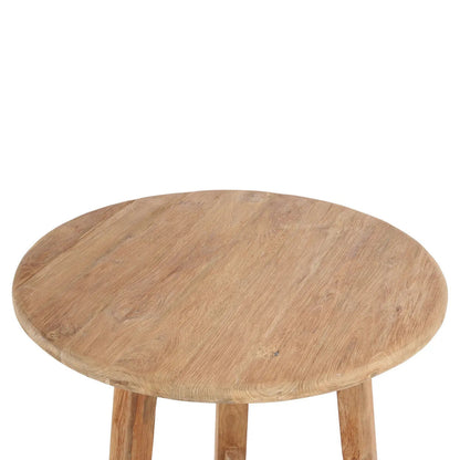 Bartafel Fusuma – gerecycled teakhout, 90x90x105 cm
