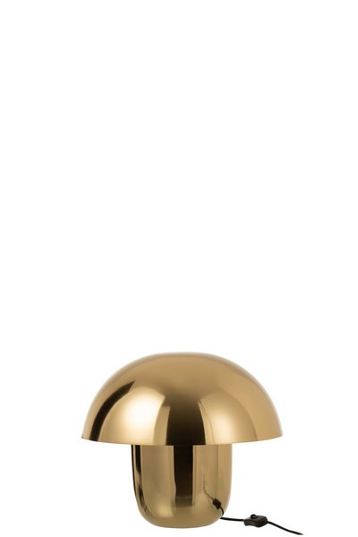 LAMPE PILZ EISEN GOLD KLEIN