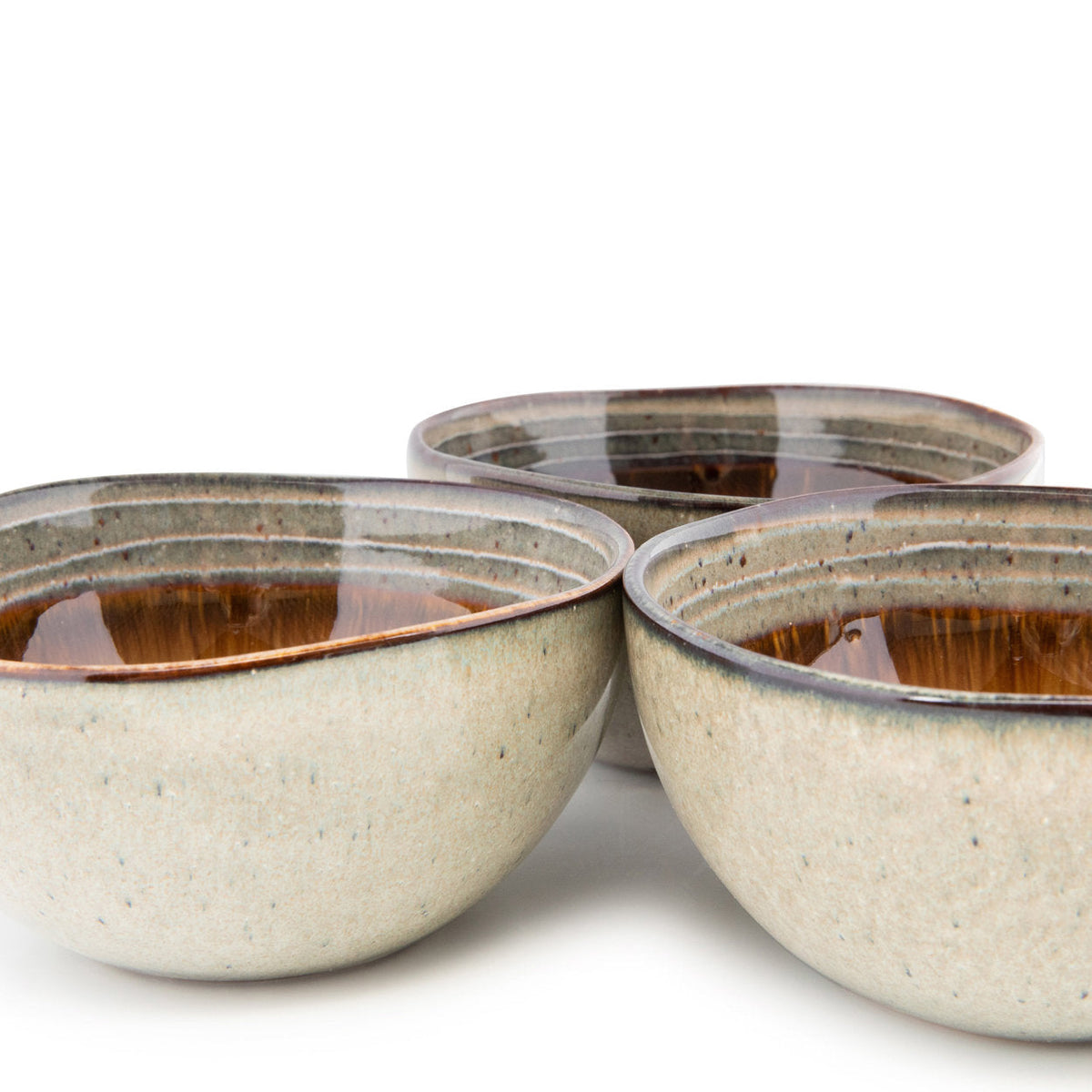 Kom Comporta – steengoed, gemengde kleuren, ø13×6 cm